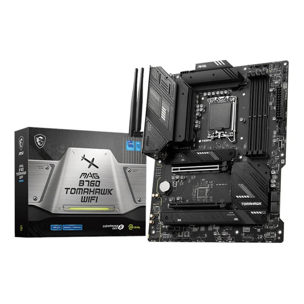 MSI MAG B760 TOMAHAWK WIFI DDR5 Intel LGA1700 ATX Gaming Motherboard — image 1