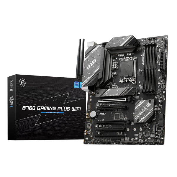 MSI B760 GAMING PLUS WIFI DDR5 LGA1700 ATX Motherboard — image 1