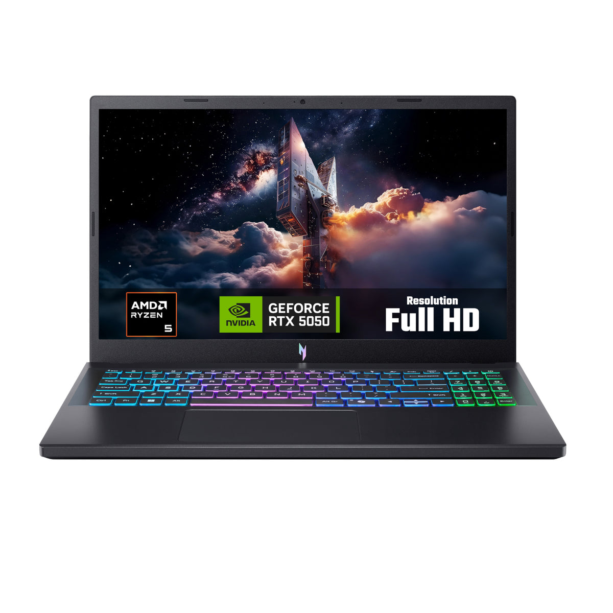 Acer NITRO V 15 Gaming Laptop 15.6" | AMD Ryzen 5 | 16GB | 512GB | RTX 5050 8GB | Windows 11 Home — image 1
