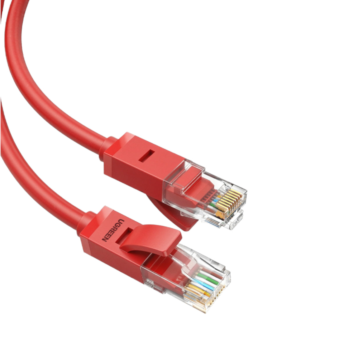 UGREEN RJ45 CAT6 Ethernet 0.5m LAN Network Cable -Red (1Gbps, 250MHz) — image 1