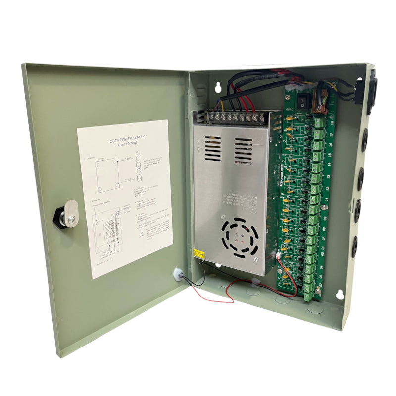 PD Power 18CH PSU 12V 25A PTC — image 1