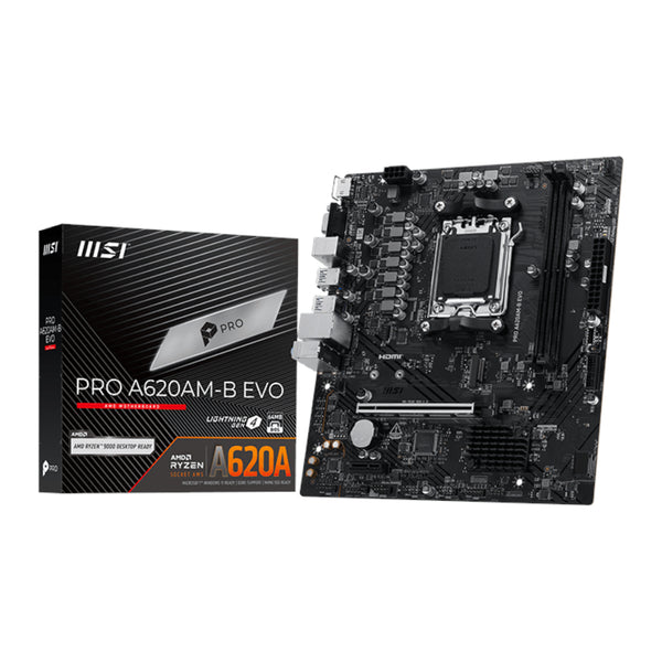 MSI PRO A620AM-B EVO AM5 M-ATX Motherboard — image 1