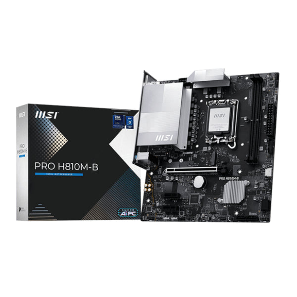 MSI H810M-B PRO LGA1851 M-ATX DDR5 Motherboard — image 1