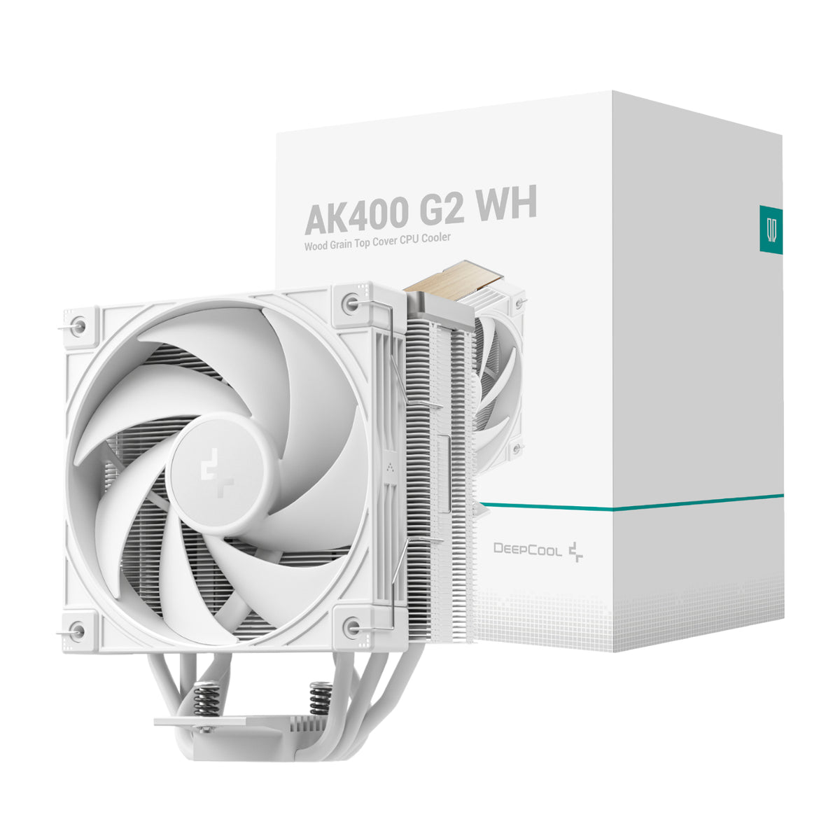 DeepCool AK400 G2 120mm CPU Air Cooler – White — image 1