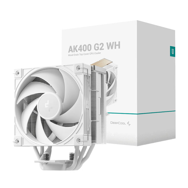 DeepCool AK400 G2 120mm CPU Air Cooler – White — image 1