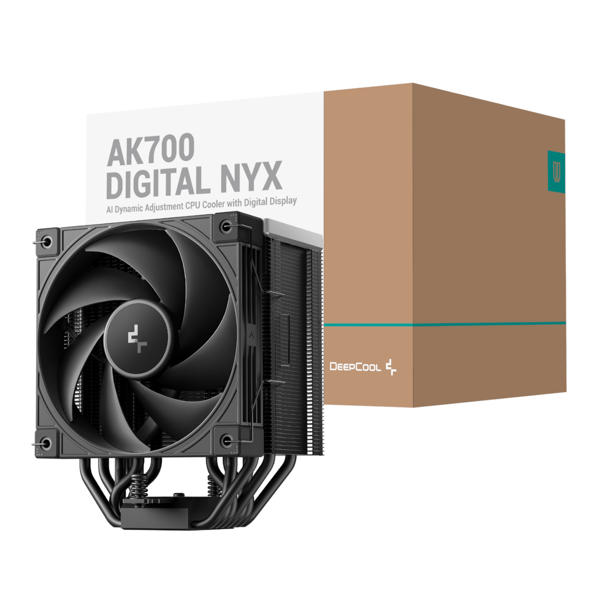 DeepCool AK700 DIGITAL NYX 120mm Air Cooler - Black — image 1