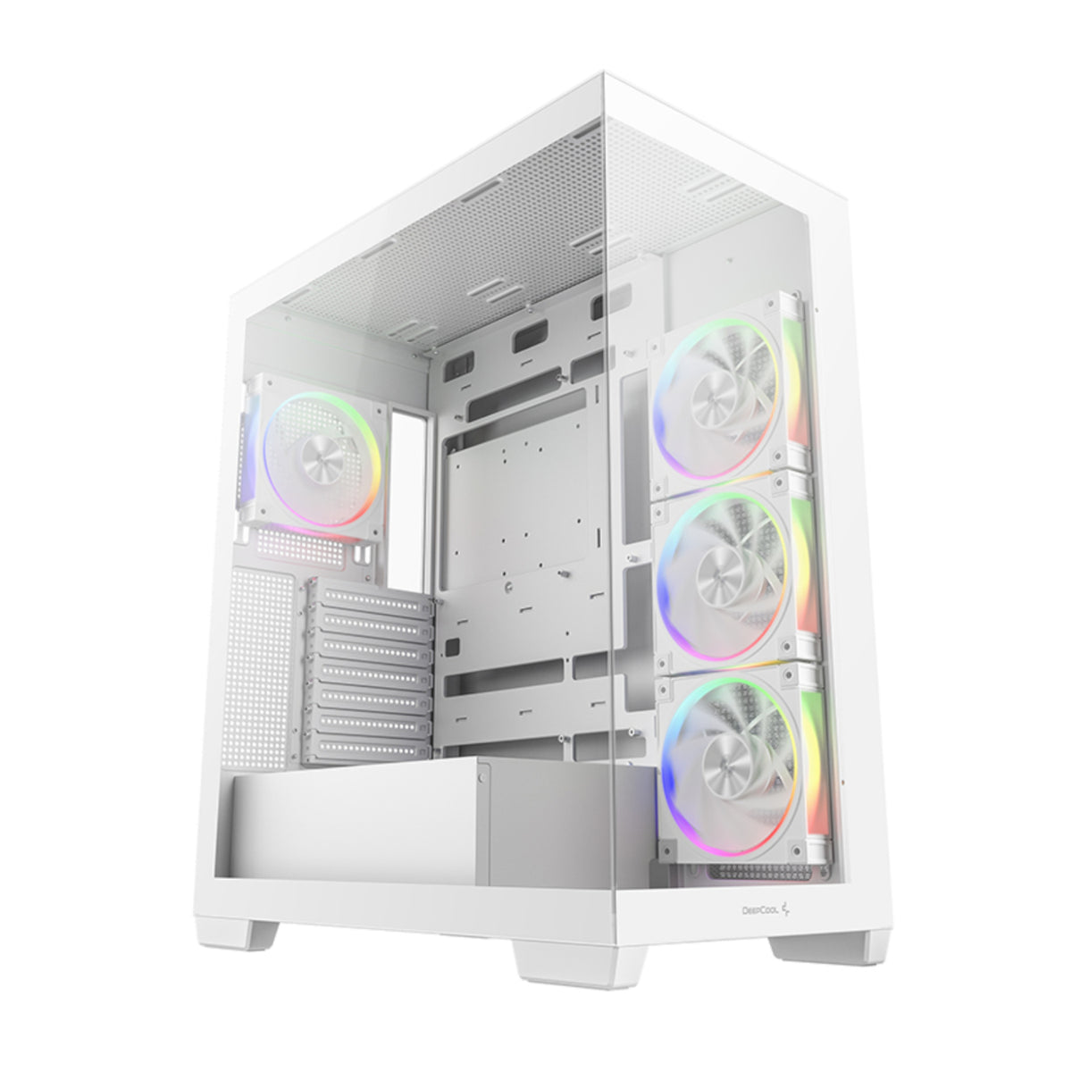 DeepCool CG580 4F V2 ARGB ATX Gaming Chassis – White — image 1