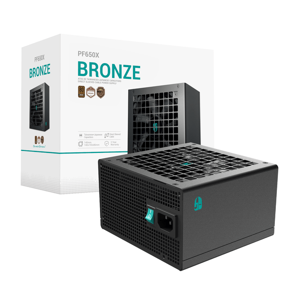 DeepCool PF650-X 650W 80 PLUS Bronze Non-Modular Power Supply — image 1