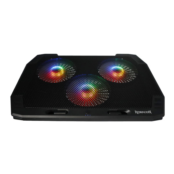 REDRAGON Dual USB 3 Fan RGB Gaming Notebook Stand — image 1