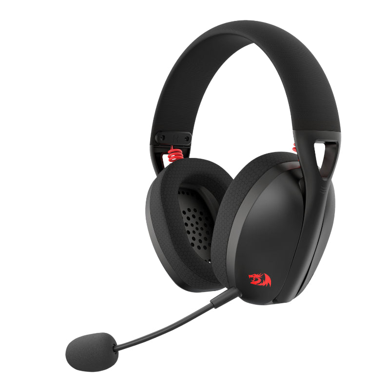 REDRAGON Over-Ear IRE BT5.2 Wireless Gaming Headset - Black — image 1