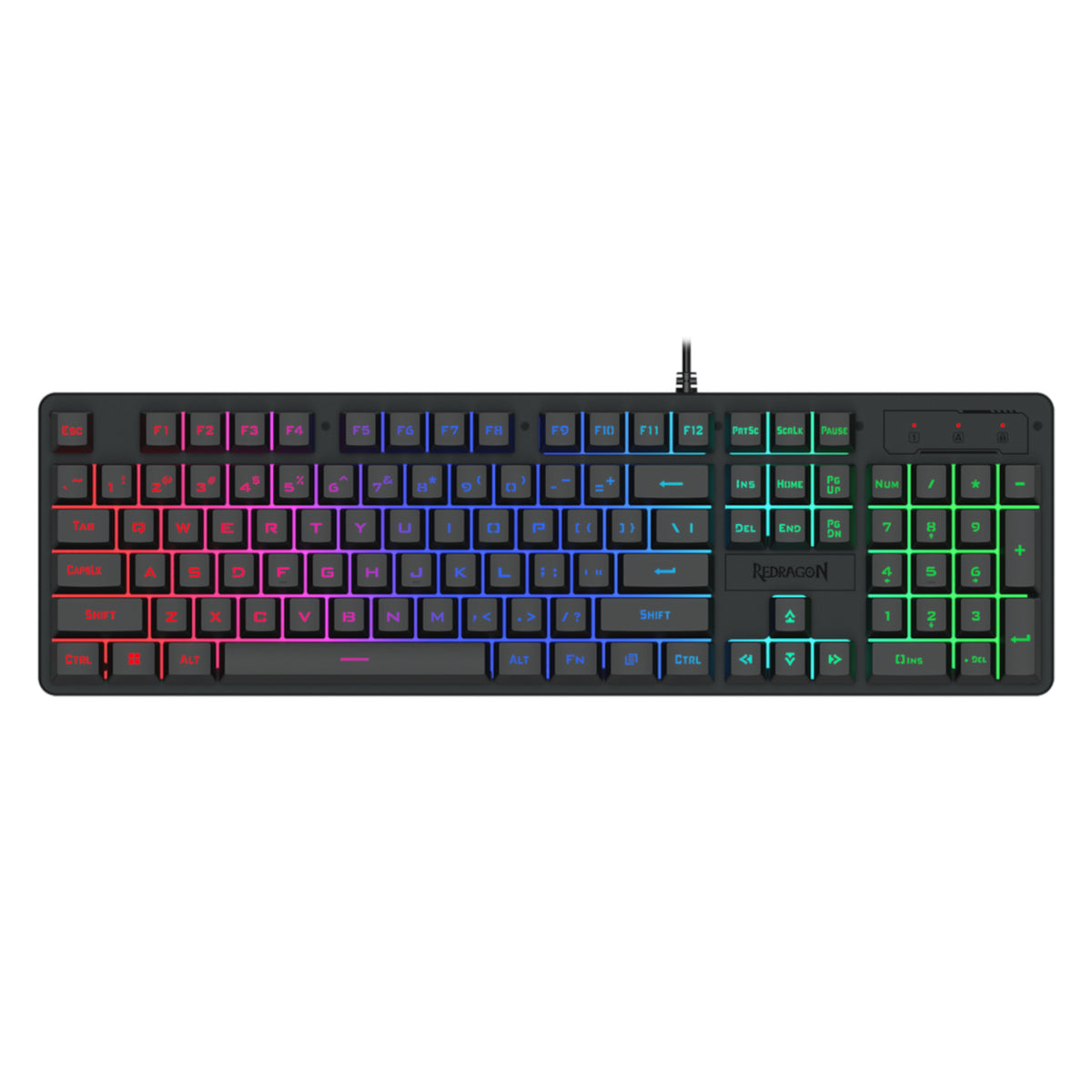 Redragon K521 RGB NETHERBANE 104-Key Membrane Gaming Keyboard — image 1