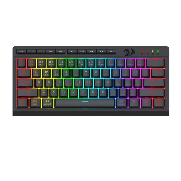 Redragon SHIVA K522 PRO RGB Wireless Gaming Keyboard- Black — image 1