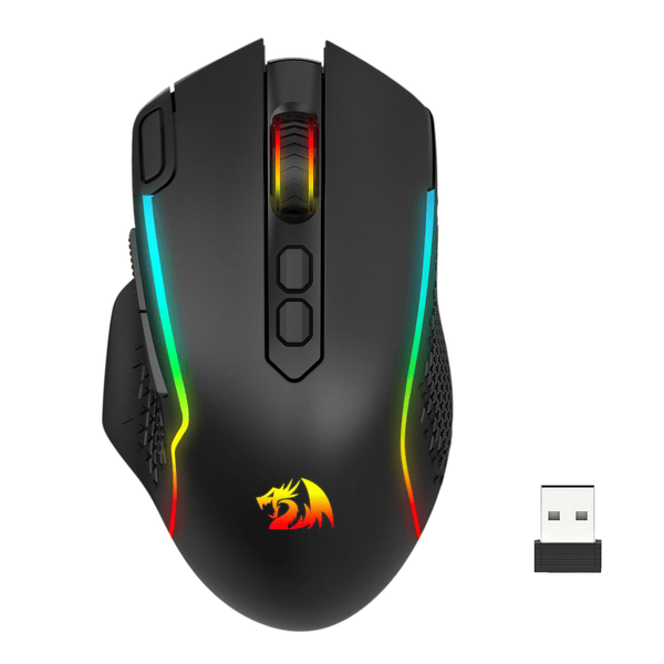 Redragon TAIPAN MAX 12000DPI Wireless Gaming Mouse - Black — image 1