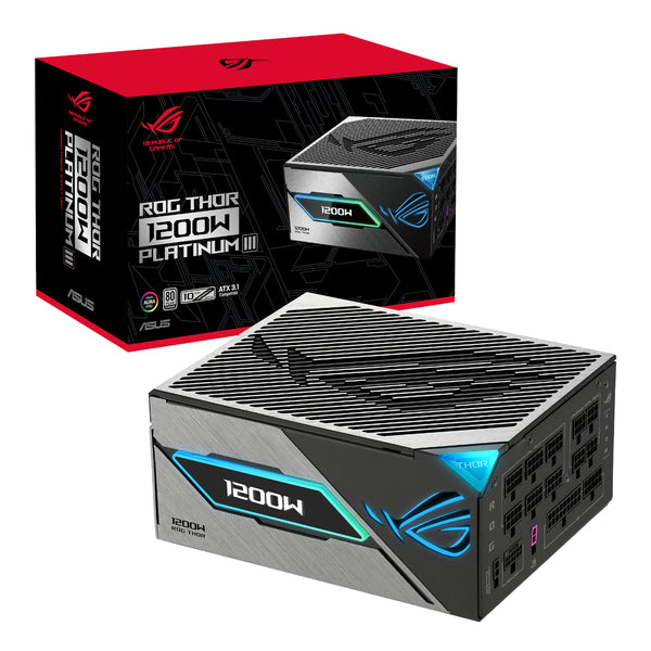 Asus ROG Thor 1200W 80 PLUS Platinum III ATX Modular Power Supply — image 1