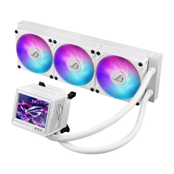 ASUS ROG RYUJIN III 360mm ARGB Extreme White Edition Liquid CPU Cooler — image 1