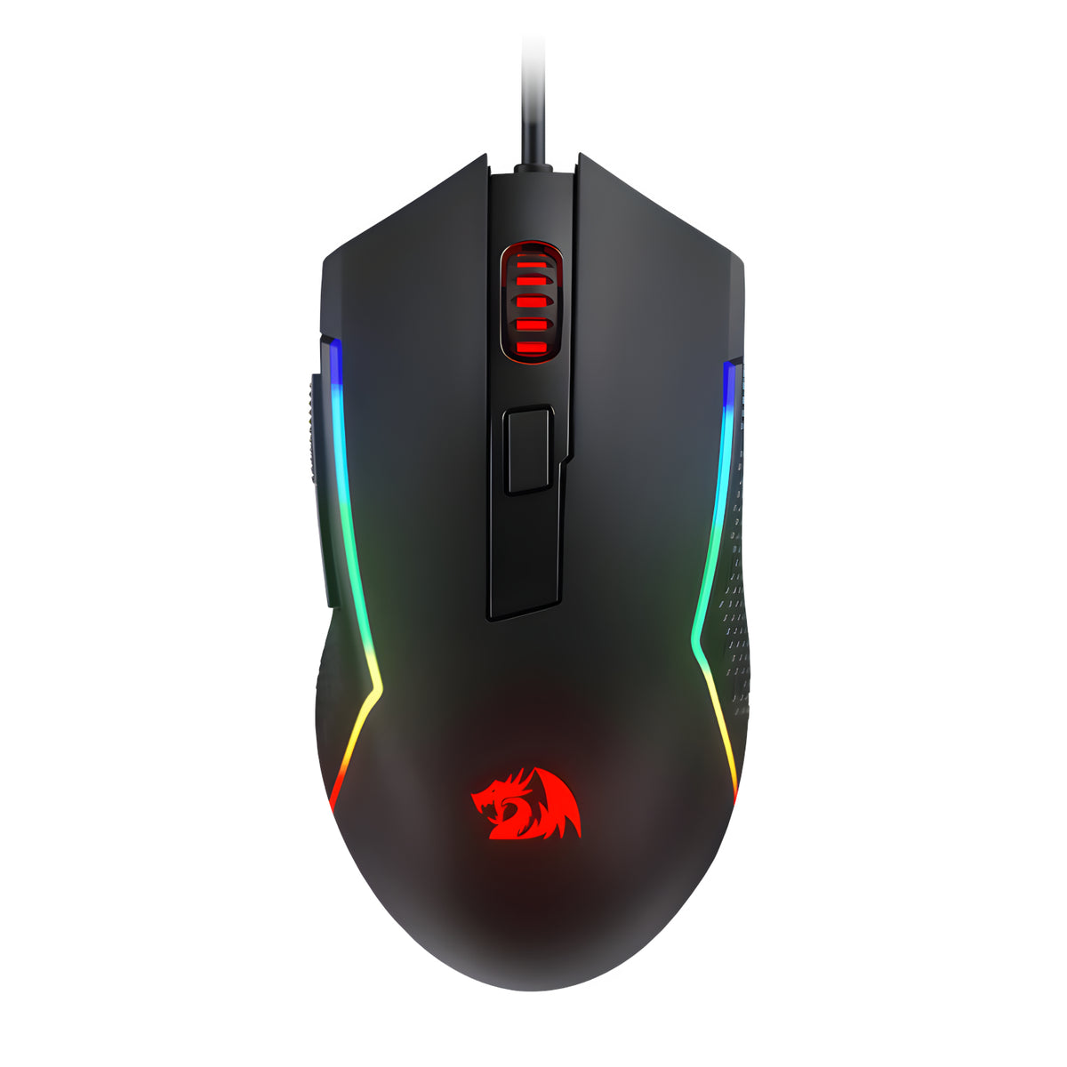 Redragon M616 TRIDENT 10000DPI RGB Gaming Mouse - Black — image 1