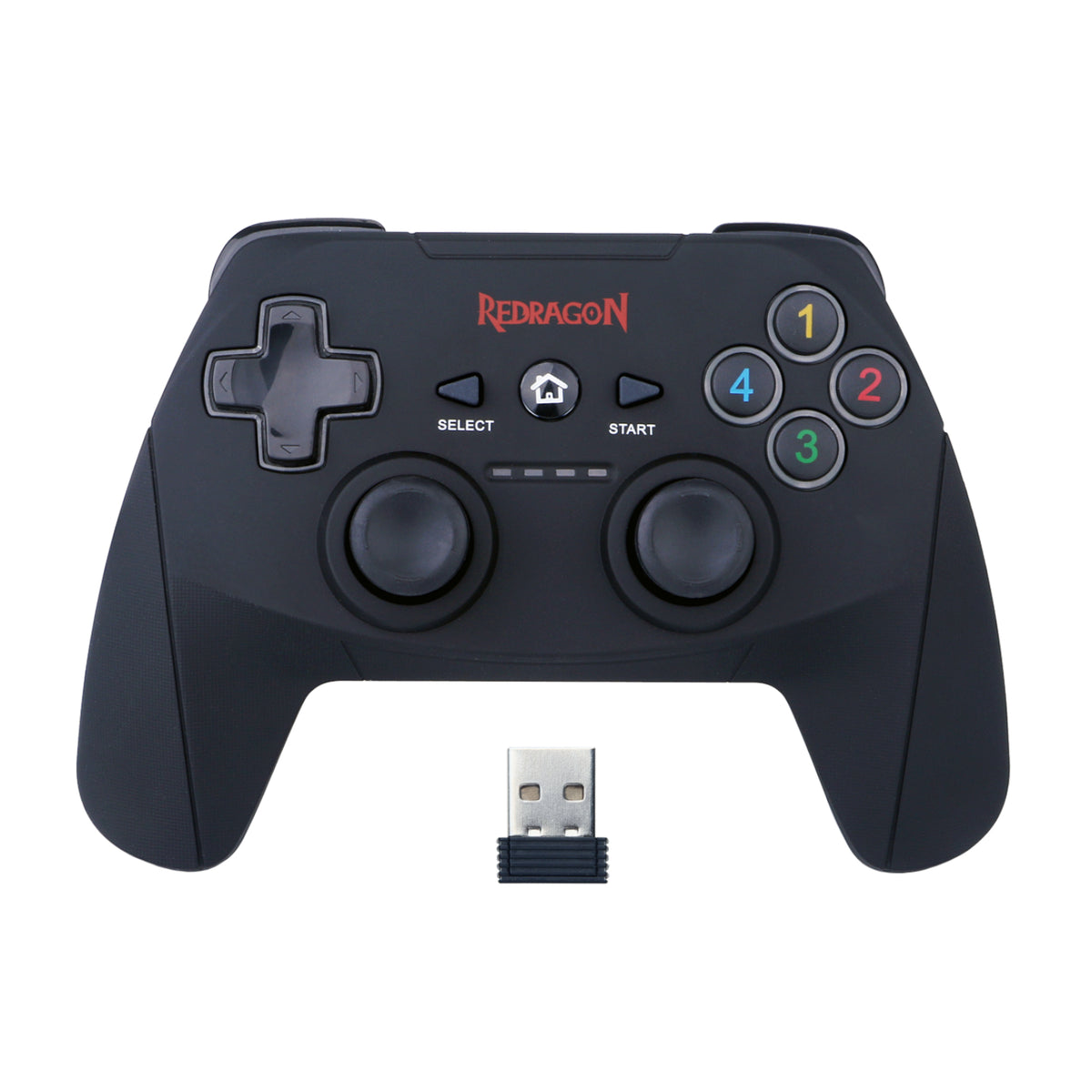 Redragon HARROW Wireless X/D-input(Digital/Analog) PC Controller - Black — image 1