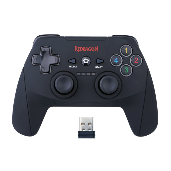 Redragon HARROW Wireless X/D-input(Digital/Analog) PC Controller - Black — image 1