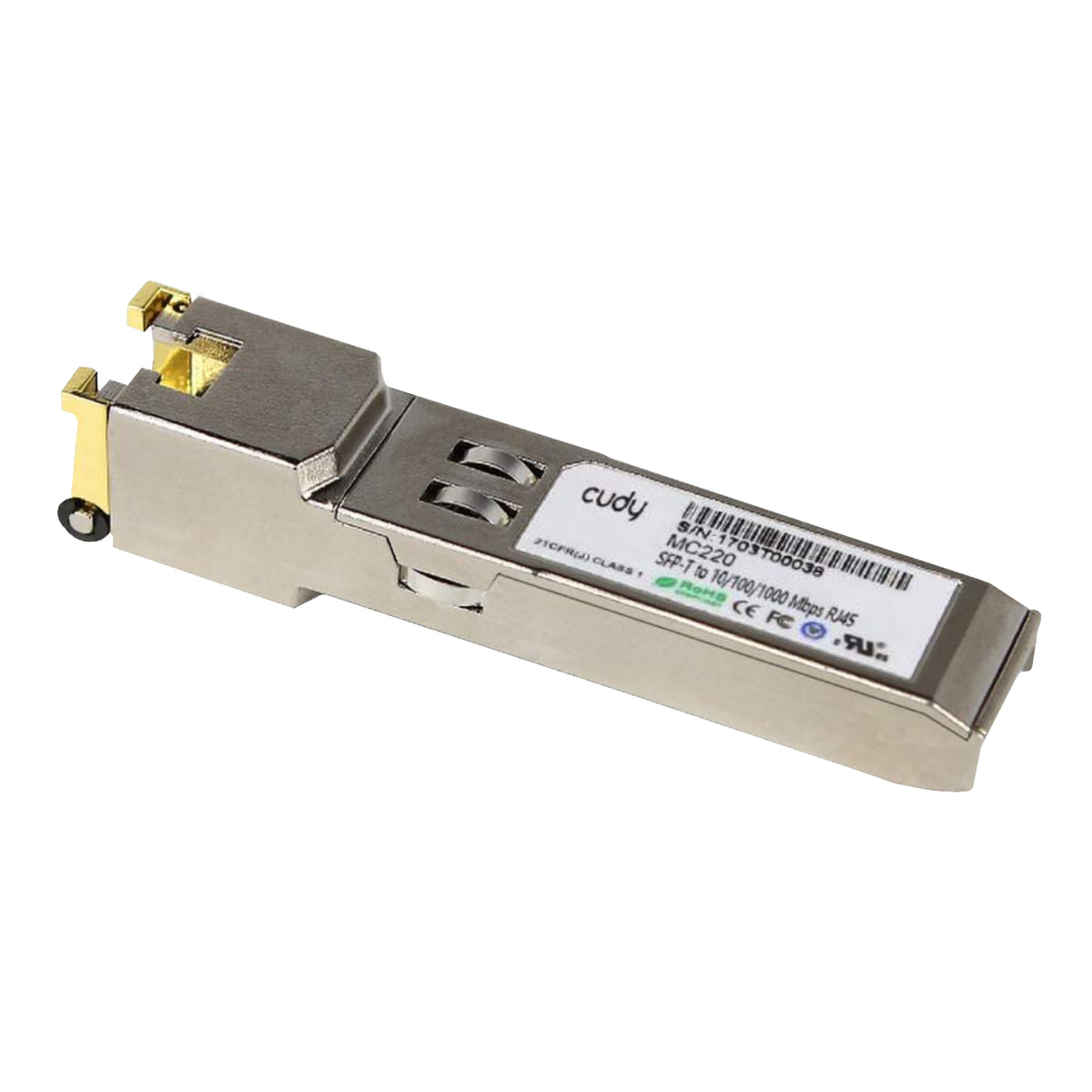 Cudy SM220 SFP-T 10/100/1000Mbps RJ45 Ethernet Module — image 1