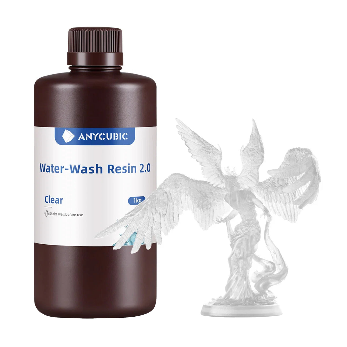 Anycubic Water Wash Resin 2.0 - Clear — image 1