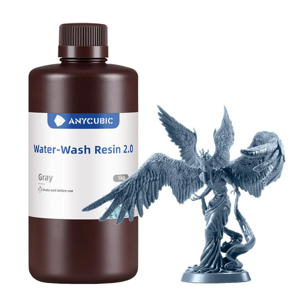 Anycubic Water Wash Resin 2.0 – Grey — image 1