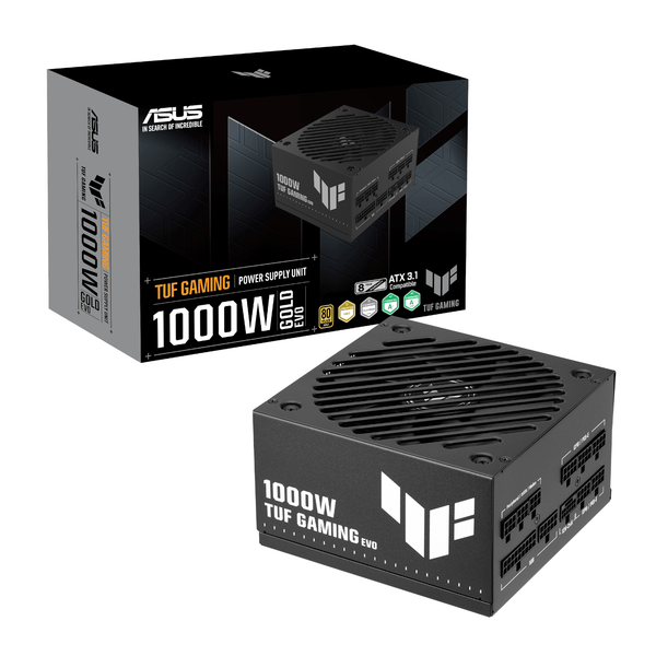 ASUS TUF Gaming 1000W 80 PLUS Gold EVO ATX 3.1 Modular Power Supply — image 1