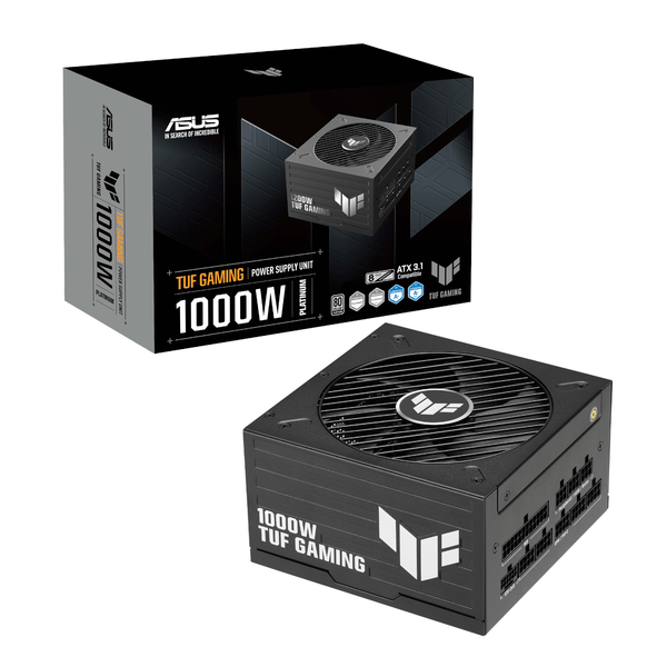 ASUS TUF Gaming 1000W 80 PLUS Platinum ATX 3.1 Modular Power Supply — image 1