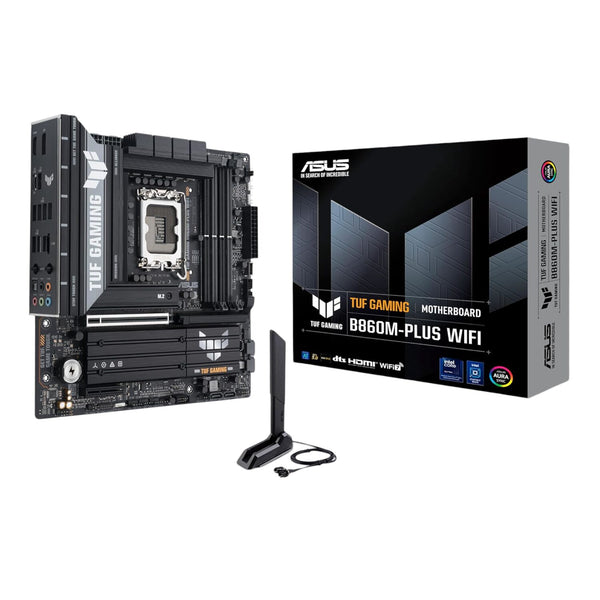 Asus TUF Gaming B860M-Plus Wi-Fi M-ATX Motherboard – Intel LGA1851, DDR5, PCIe 5.0. Wi-Fi 7 — image 1