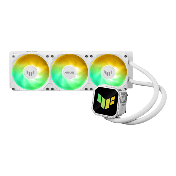 ASUS TUF Gaming LC III 360 ARGB White Edition Liquid CPU Cooler — image 1
