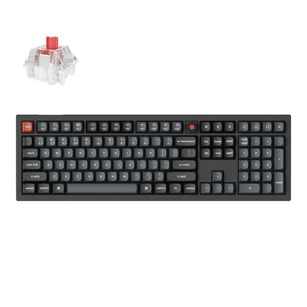 Keychron V6 Ultra 100% 8K Red Switch Hot-Swappable Gateron Jupiter RGB Wireless Keyboard — image 1