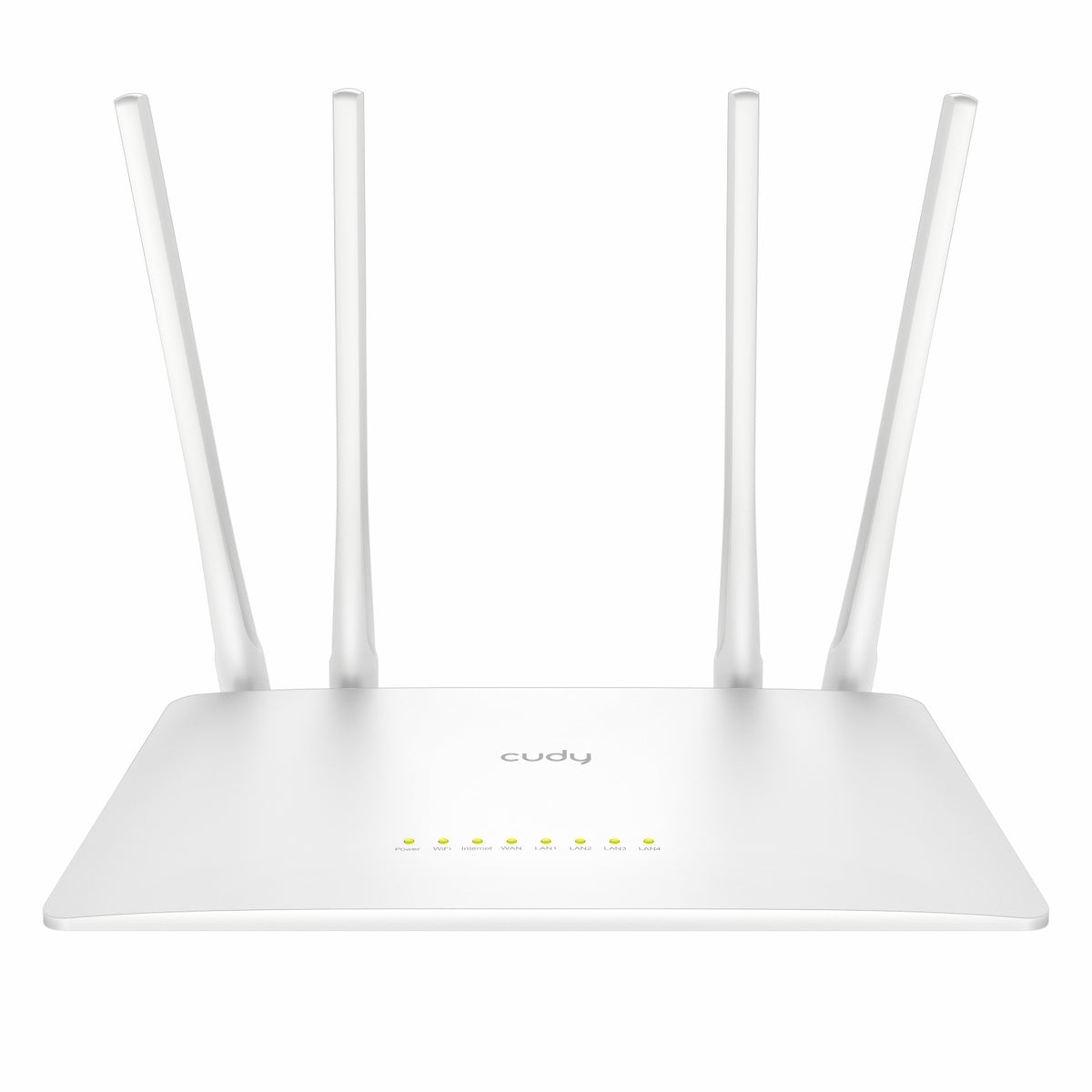 Cudy WR300S 300Mbps 5-Port Wi-Fi 4 Router – White — image 1