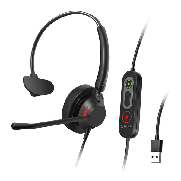 WINX CALL Pro 2 Mono AI Noise Cancelling Headset — image 1
